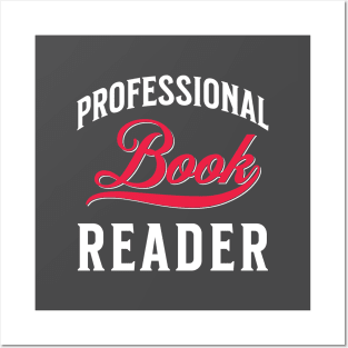 Professional Book Reader Posters and Art